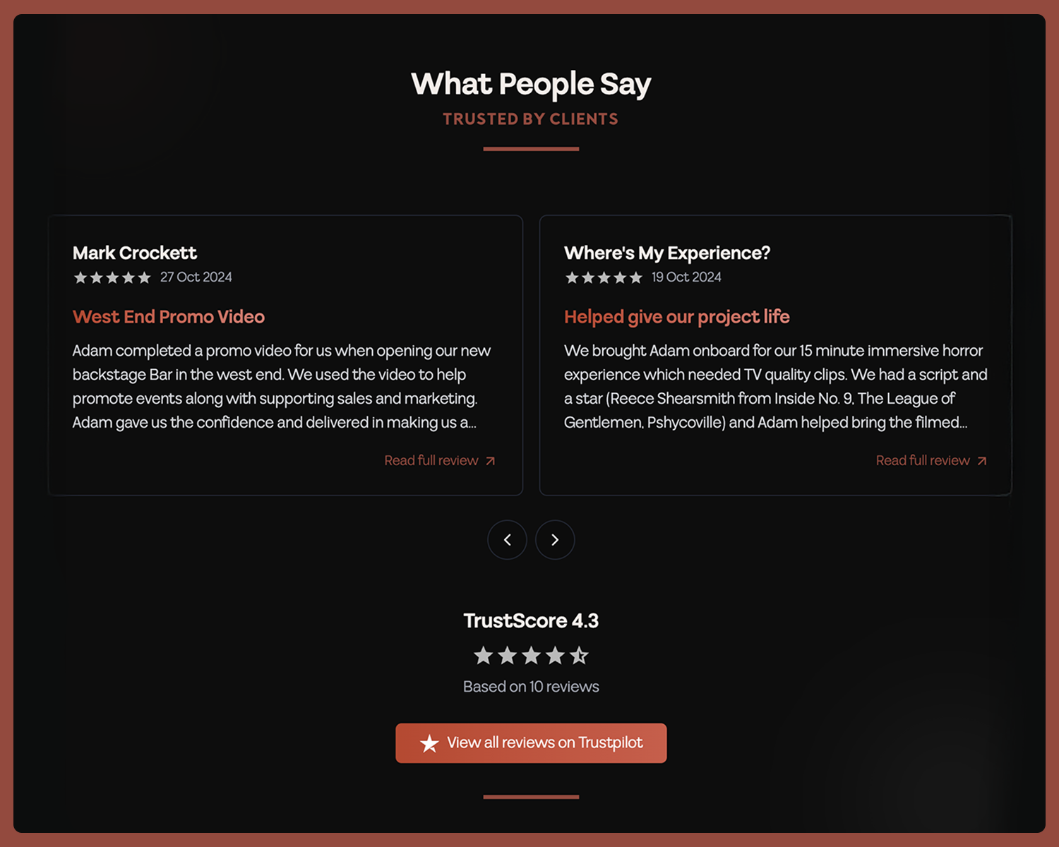 Portfolio project screenshot 3