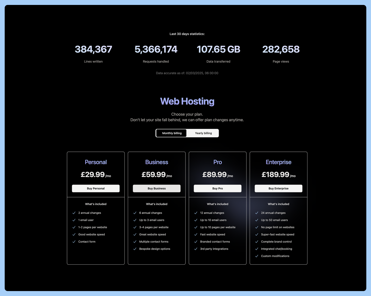 Portfolio project screenshot 8